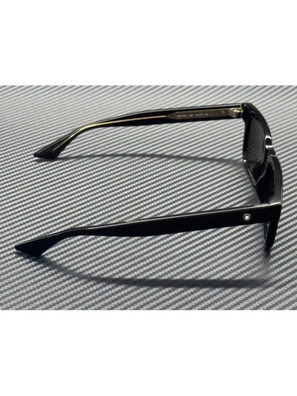 New Montblanc Men Black Sunglasses 54-19-150